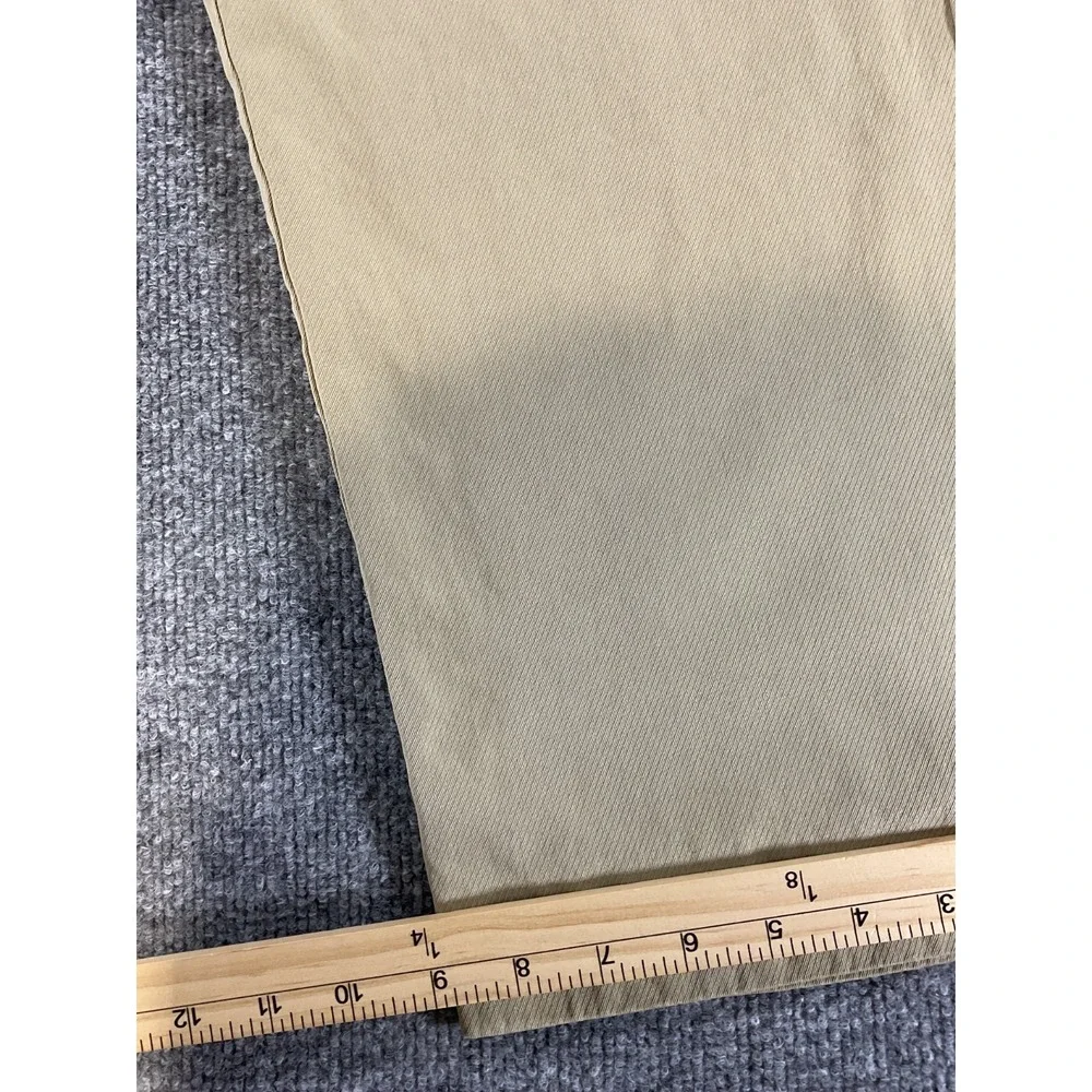 Tommy Bahama Pants Mens 36x28 Khaki Tan Flat Front Casual Dress Lightweight Rela